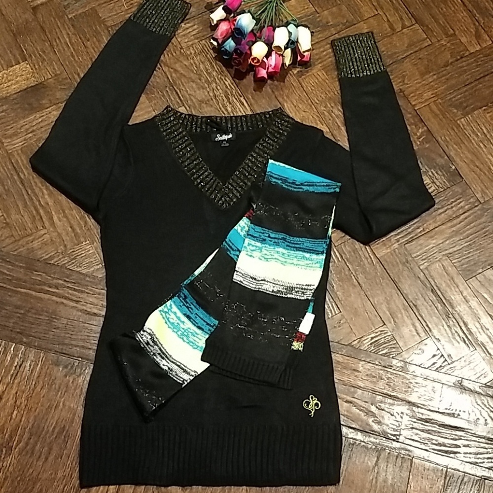 🔥FINALPRICE🔥SouthpoleSweater with scarf sz(XL)